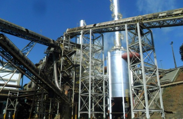 Caldeira e tubulações