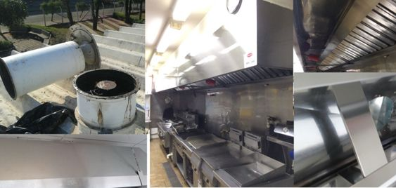 Exaustão industrial